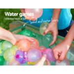 Keezi Kids Sandpit Wooden Sandbox Sand Pit Water Table Outdoor Toys 101cm - Image 5