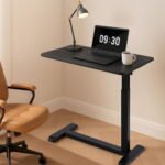 Artiss Laptop Desk Height Adjustable Mobile Workstation Computer Desks 70CM - Image 7