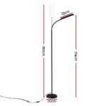 Artiss LED Floor Lamp with Remote Control & 4 Color Temperature Reading Living Room Bedroom Office - Image 2