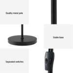 Artiss Floor Lamp Mother and Child Modern Home Living Room Office Reading Black - Image 6