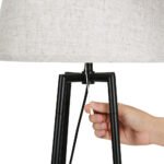 Artiss Floor Lamp 2 Tier Shelf Storage LED Light Stand Home Living Room Upright - Image 4