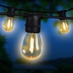 50m LED Festoon String Lights Christmas Decorations Wedding Party Outdoor Garden - Image 7