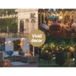 37m Festoon Lights Christmas Fairy String Lights Outdoor Party Garden Decor - Image 5