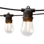 64m Festoon Lights Christmas Fairy String Lights Outdoor Party Garden Decor