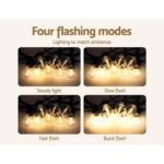 17m Solar Festoon Lights Outdoor LED String Light Christmas Party Decor 2pcs - Image 5