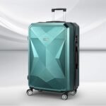 Wanderlite 28-inch Luggage Set with TSA Lockï¿½ABS Hard Shell Travel Suitcase Organiser Luggage Case Atrovirens