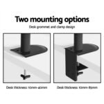 Artiss Monitor Arm Desk Mount Laptop Tray - Image 6