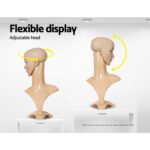 Embellir Female Mannequin Head Dummy Model Display Shop Stand Professional Use - Image 7
