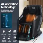 Livemor 4D Massage Chair Recliner SL Track Full Body Zero Gravity Massager Heated AI Body Scan REILY - Image 6