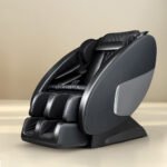 Livemor Massage Chair Electric Recliner Massager Black Ellmue - Image 7