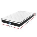 Giselle Bedding 21cm Mattress Euro Top King Single - Image 2
