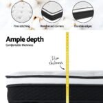 Giselle Bedding 21cm Mattress Euro Top King Single - Image 4