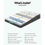 Giselle Bedding 34cm Mattress Euro Top Queen - Image 7