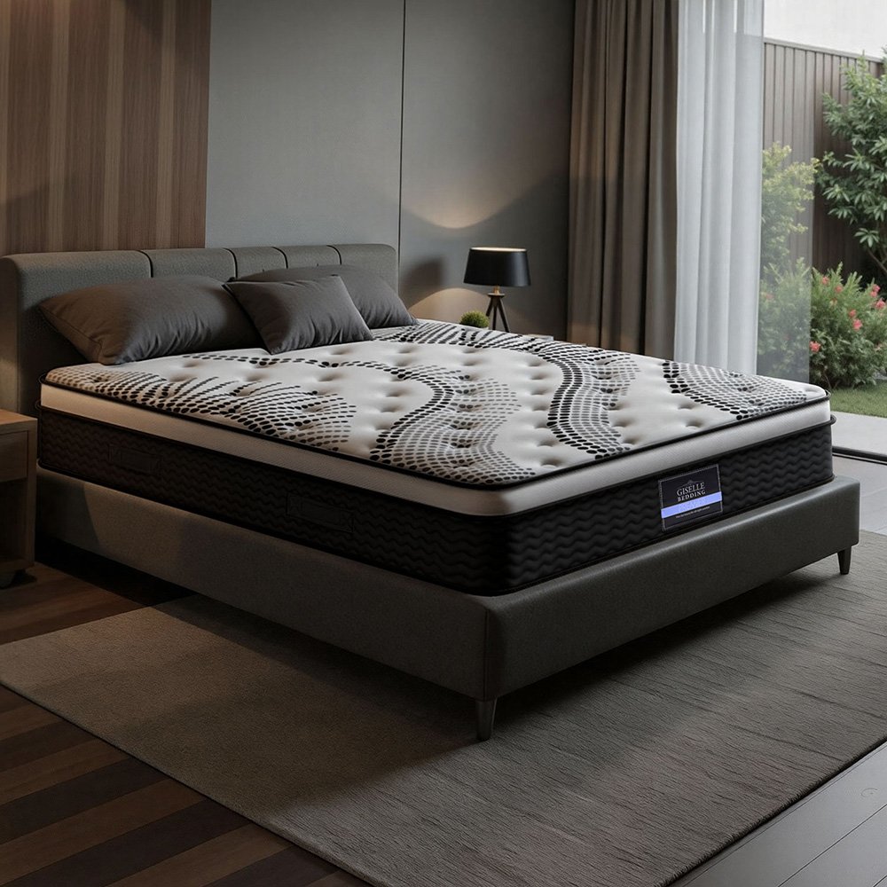 MATTRESS-0907-D-202512041444-00 Giselle Bedding 32cm Mattress Euro Top Double - Image 1