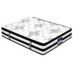 Giselle Bedding 34cm Mattress Euro Top Pocket Spring Queen - Image 2