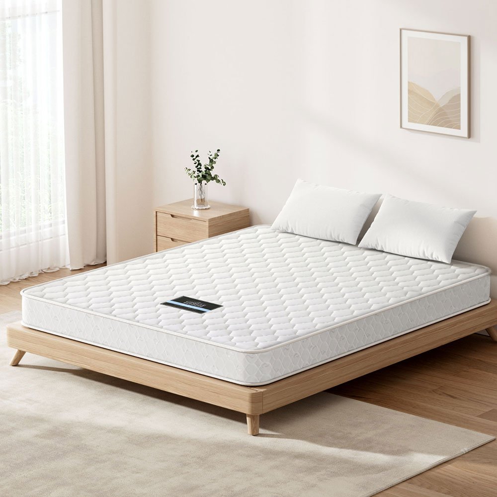 MATTRESS-B-13D-WH-Q-202512041450-00 Giselle Bedding 13cm Mattress Tight Top Queen - Image 1