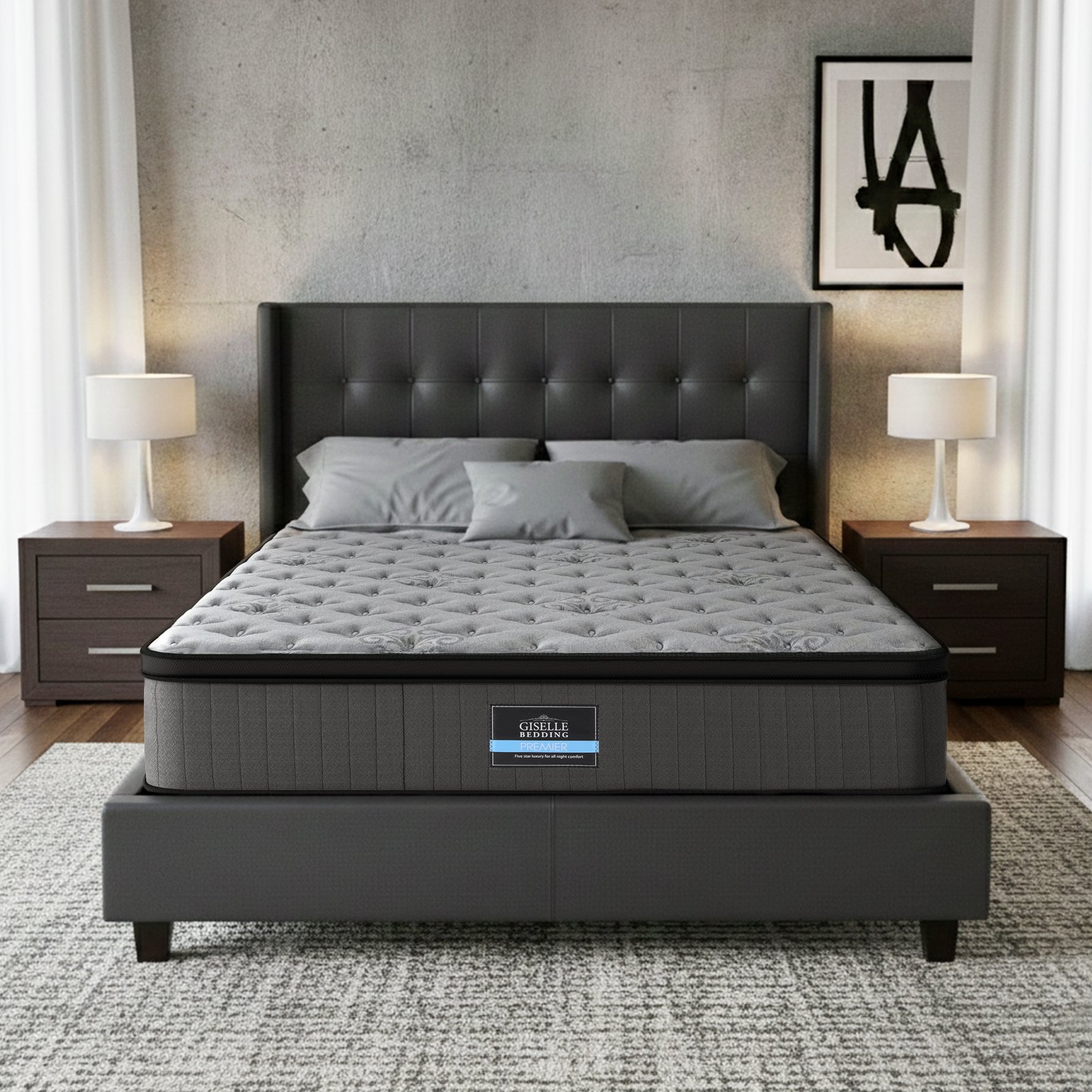 MATTRESS-B-LT34-K-202601071806-00 Bed Mattress Giselle 34cm King - Image 1