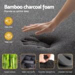 35cm Giselle Mattress Single Bed Bamboo Pocket Firm Foam - Image 6