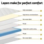22cm Giselle Mattress Double Size - Image 6