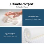 Giselle Bedding 28cm Mattress Super Firm King - Image 5