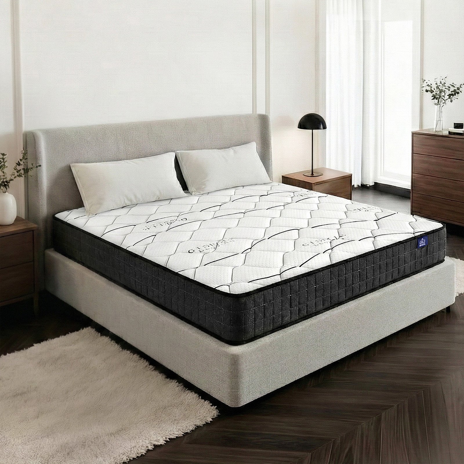MATTRESS-GLAY-Q-202601071808-00 Giselle Bedding 16cm Mattress Medium Firm Queen - Image 1