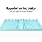 Giselle Bedding Memory Foam Mattress Topper 11-Zone 8cm King - Image 4