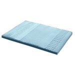 Giselle Bedding Memory Foam Mattress Topper 7-Zone 8cm Double - Image 7