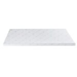 Giselle Bedding 8cm Memory Foam Mattress Topper 7-Zone Graphite Double - Image 3