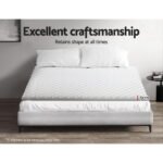 Giselle Bedding Memory Foam Mattress Topper Egg Crate 5cm Queen - Image 5