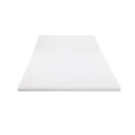 Giselle Bedding Memory Foam Mattress Topper Egg Crate 5cm Single - Image 3