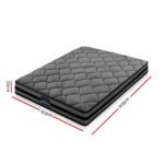 Giselle Bedding 22cm Mattress Medium Firm Queen - Image 3