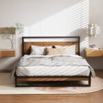 Artiss Bed Frame Queen Size Metal Bed Frame DANE - Image 4
