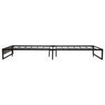 Artiss Bed Frame Metal Bed Frame Bed Base OSLO - Double - Image 3
