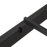 Artiss Bed Frame Double Size Metal Base Mattress Platform Foundation Black PAULA - Image 3