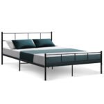 Artiss Bed Frame Queen Metal Bed Frame SOL - Image 8