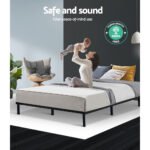 Artiss Bed Frame Double Size Metal Bed Frame TED - Image 6