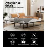 Artiss Bed Frame King Size Metal Bed Frame TINO - Image 5
