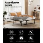 Artiss Bed Frame Queen Size Metal Bed Frame TINO - Image 5