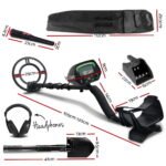 Metal Detector 220MM Deep Sensitive Waterproof Pinpointer Treasure Hunter Shovel - Image 2