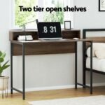 Artiss Computer Desk Shelf Oak 100CM - Image 5