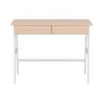 Artiss Computer Desk Drawer Cabinet Oak 100CM - Image 3
