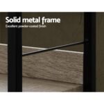 Artiss Bookshelf 3 Tiers - NOE Black and Oak - Image 5