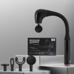 Everfit Massage Gun U-shaped Extended Handle Percussion Massager 4 Heads - Image 7