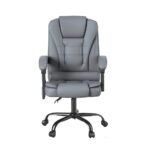 Artiss Executive Office Chair 4-Point Massage Adjustable Ergonomic Recline PU - Image 3