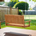 Gardeon Porch Swing Chair With Chain Outdoor Furniture Wooden Bench 2 Seater - Image 6