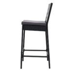 Gardeon 4-Piece Outdoor Bar Stools Dining Chair Bar Stools Rattan Furniture - Image 4