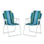 Gardeon Outdoor Chairs Folding Camping Chair Steel Portable Patio Furniture