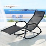 Gardeon Sun Lounge Rocking Chair Outdoor Lounger Patio Furniture Pool Garden