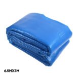 Aquabuddy Pool Cover 6.5x3m 400 Micron Silver Swimming Pool Solar Blanket 4m Roller - Image 3