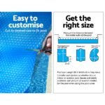 Aquabuddy Pool Cover 6.5x3m 400 Micron Silver Swimming Pool Solar Blanket 4m Roller - Image 5